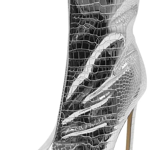 Women's Ankle Boot Sexy High Heels - Picture 7 of 7